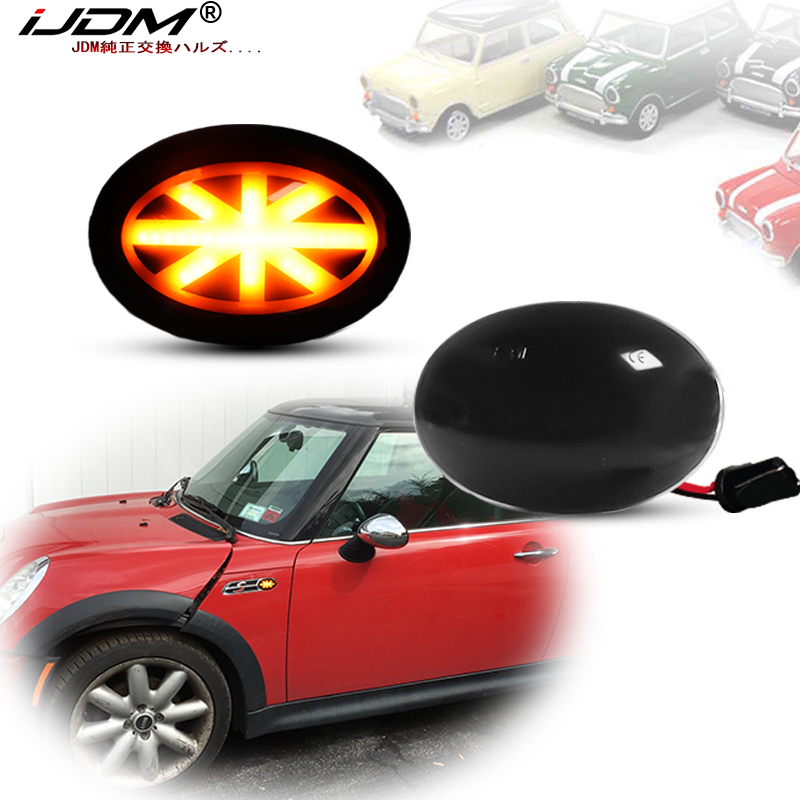 Union Lighting & Decor Collabs - iJDM Amber Union Jack logo LED