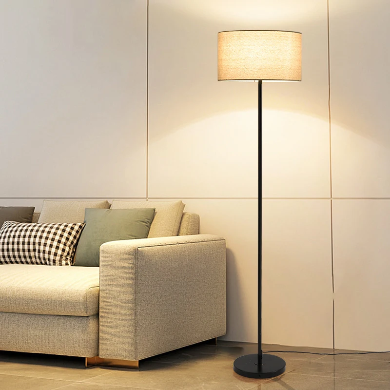 Modern Simple Cloth Led Floor  - Floor Lamp Tripod review and price