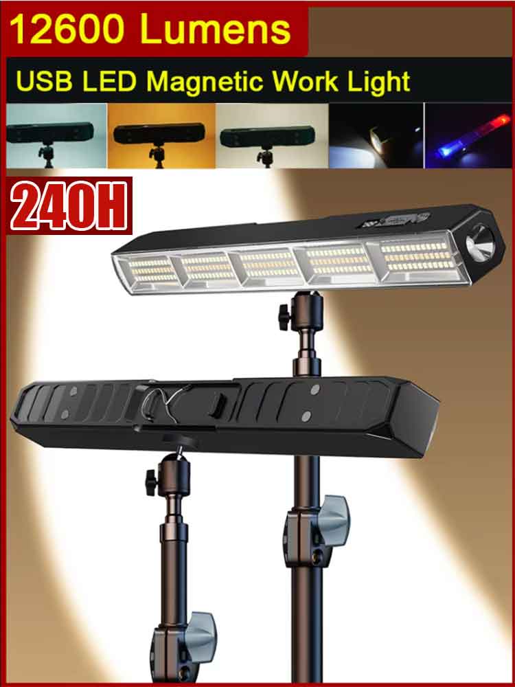 High Power Magnetic LED Light  - Floor Lamp Tripod review and price