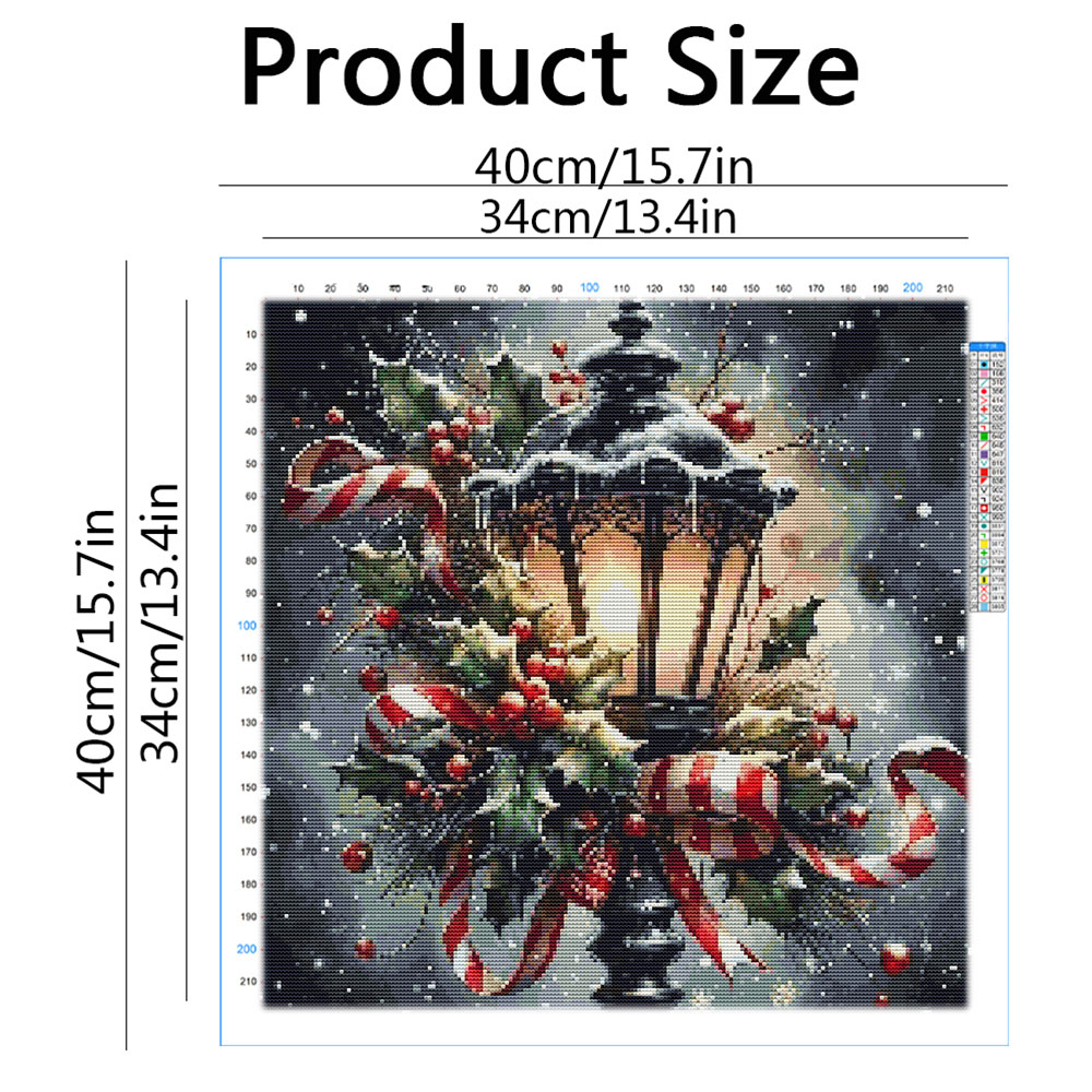 11CT Christmas Cross Stitch Se - Unique Lighting Decor review and price
