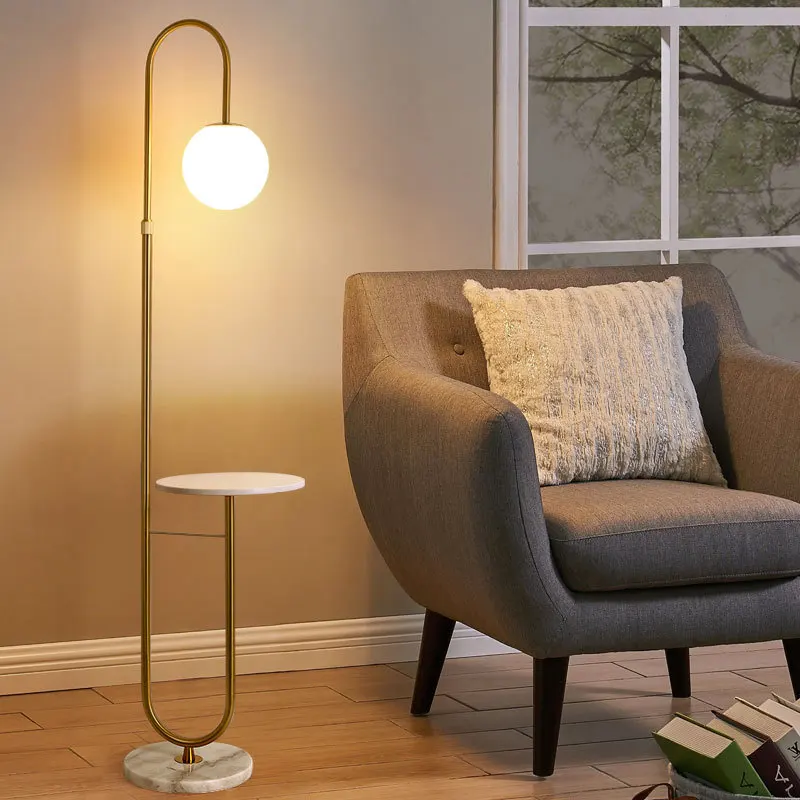 Modern LED Floor Lamp Gold Bla - Floor Lamp Tripod review and price