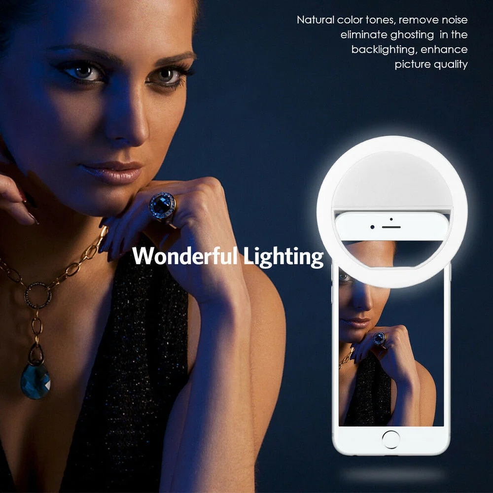 USB Rechargeable LED Selfie Ri - Lighting Gallery review and price