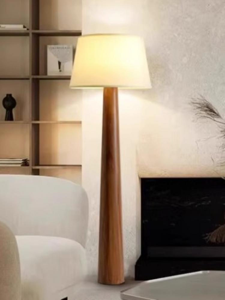 Conical Oak Floor Lamp Wabi Sa - Floor Lamp Tripod review and price