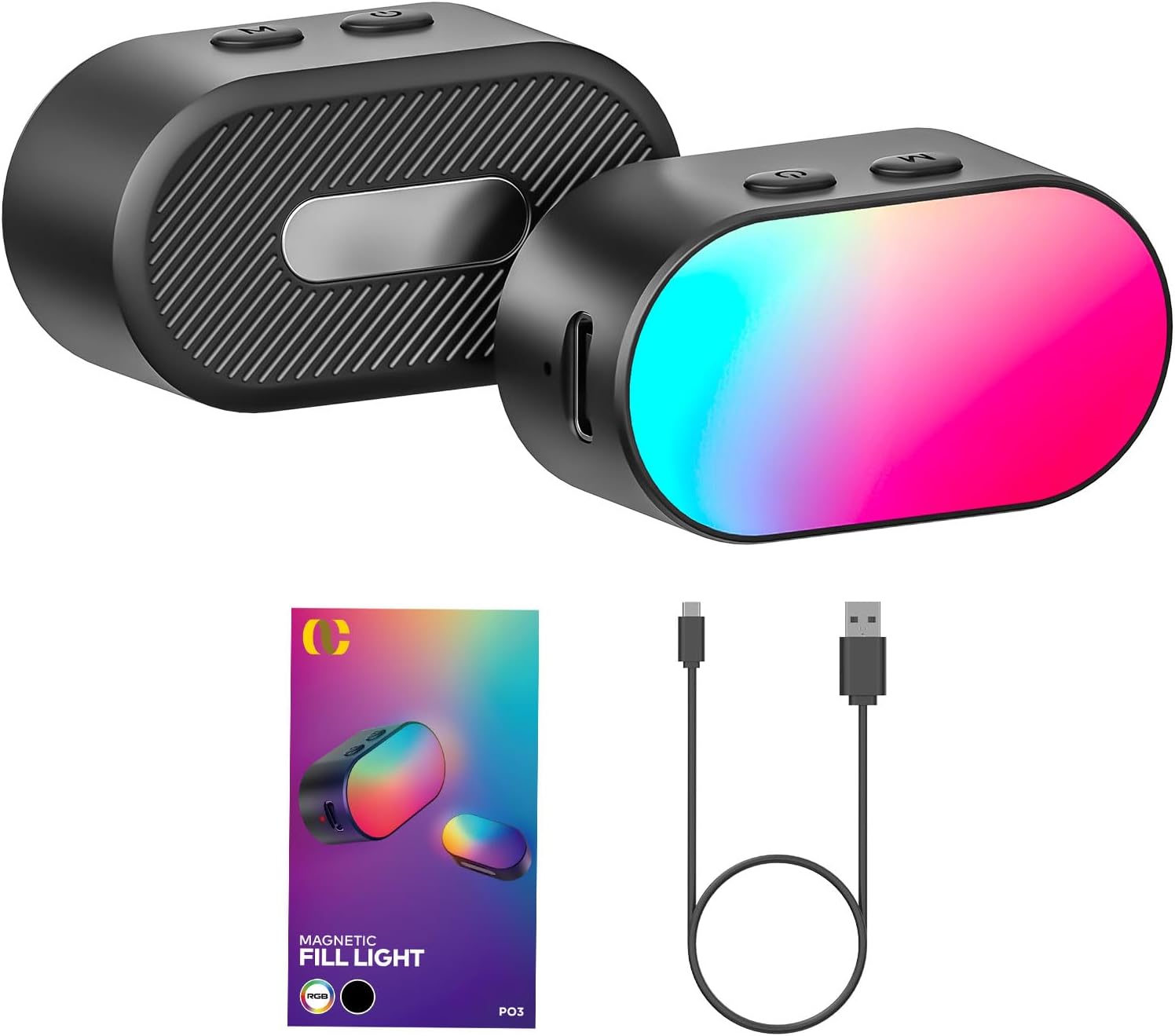 AOCHUAN Mini RGB Magnetic Fill - Lighting Gallery review and price