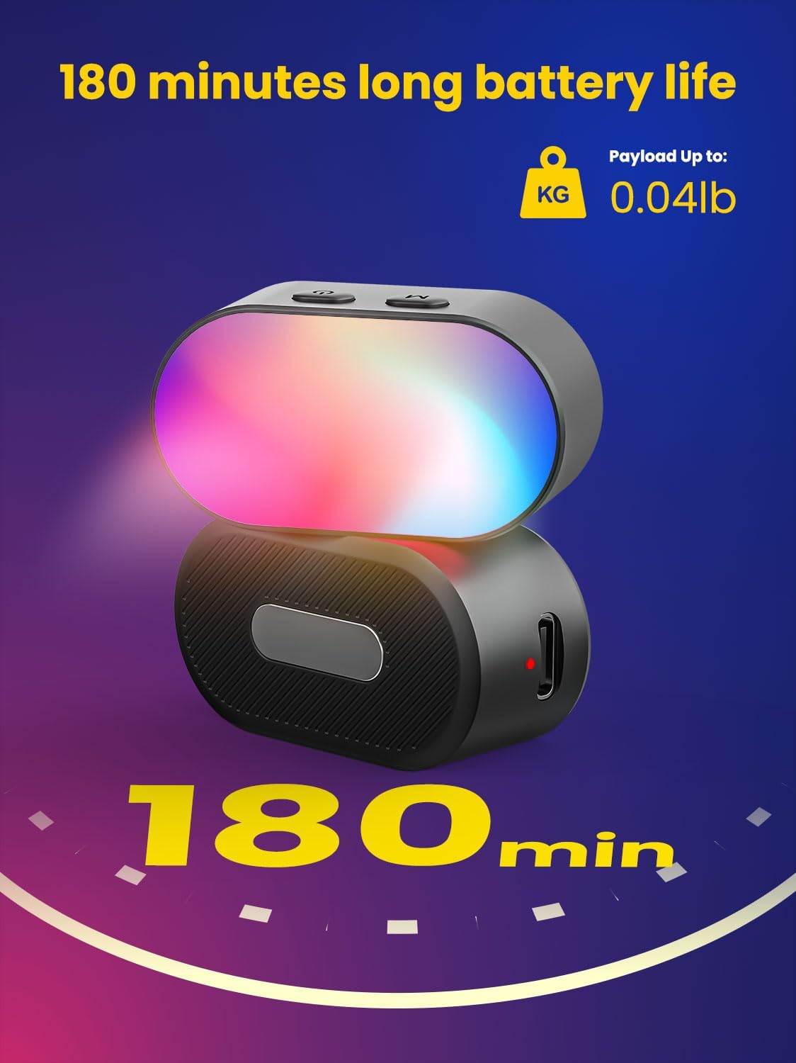 AOCHUAN Mini RGB Magnetic Fill - Lighting Gallery review and price