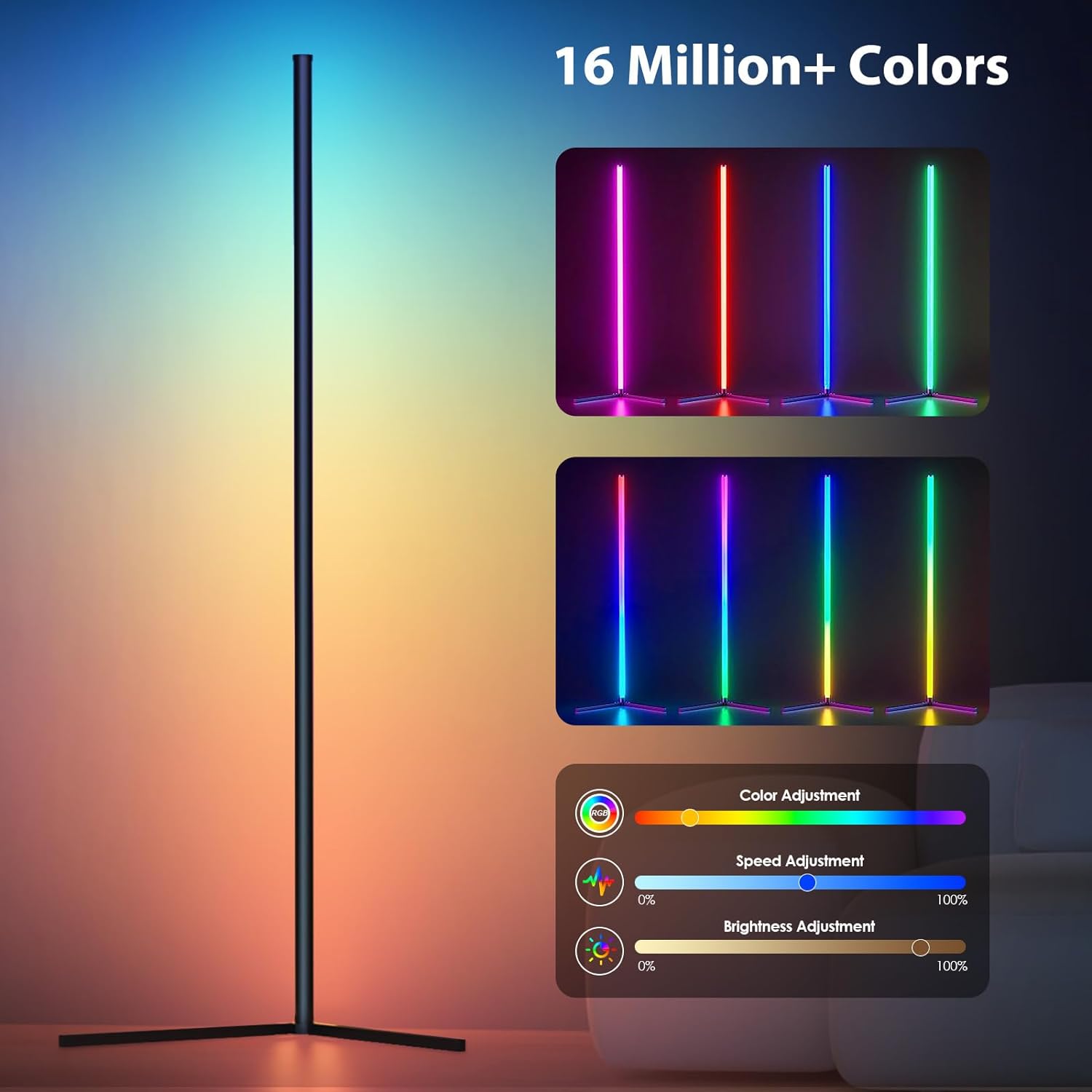 RGB Dream Color Floor Lamp wit - Floor Lamp Tripod review and price
