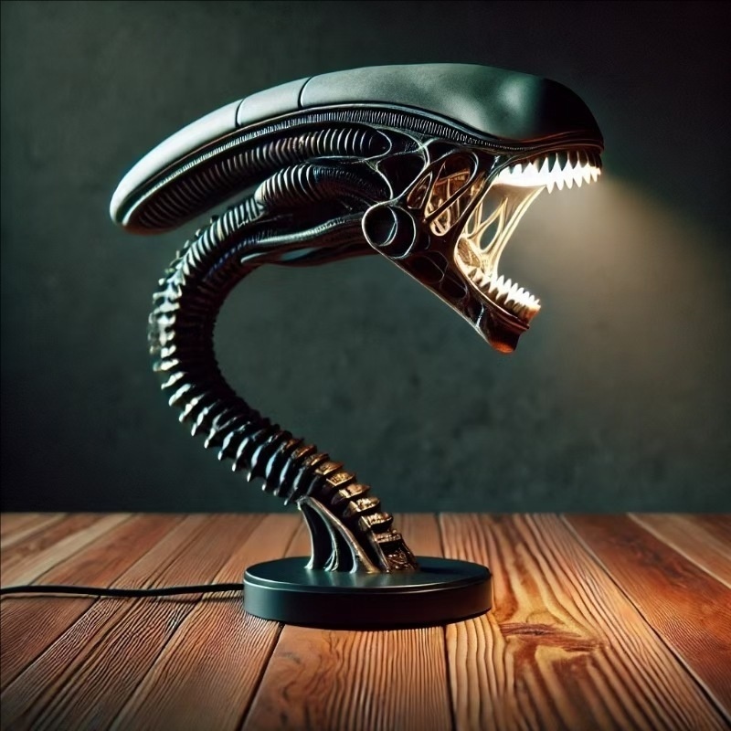 Alien Creature Resin Lamp Hall - Lighting Home Decor Products review and price