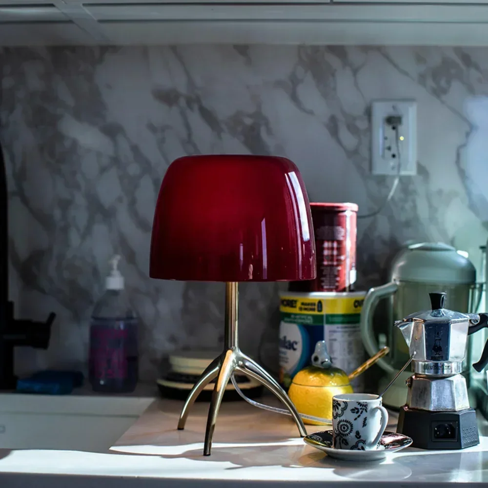 Italian Vintage Glass Table La - Floor Lamp Tripod review and price