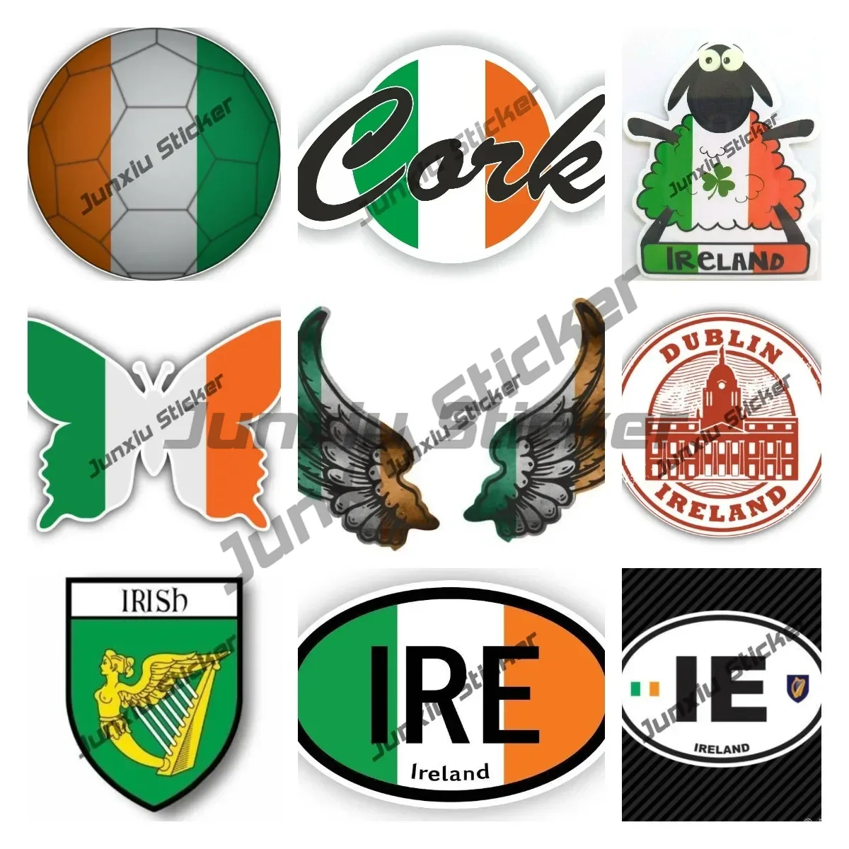 Ireland Flag Wings Creative Mo - Decor Lighting Ireland review and price