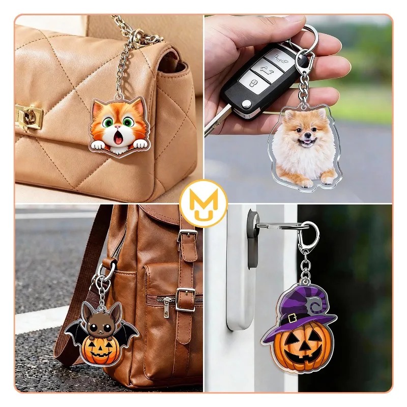 Three Chimpanzee Heads Keyring - Union Lighting & Decor Collabs review and price