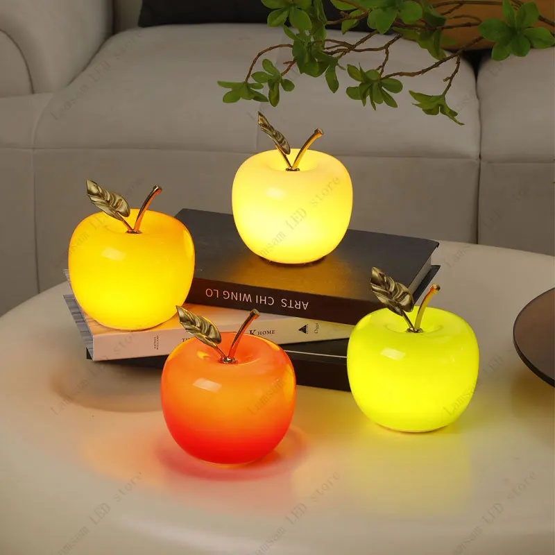 AAA Battery Powered LED Apple  - Decor Lighting Cy review and price
