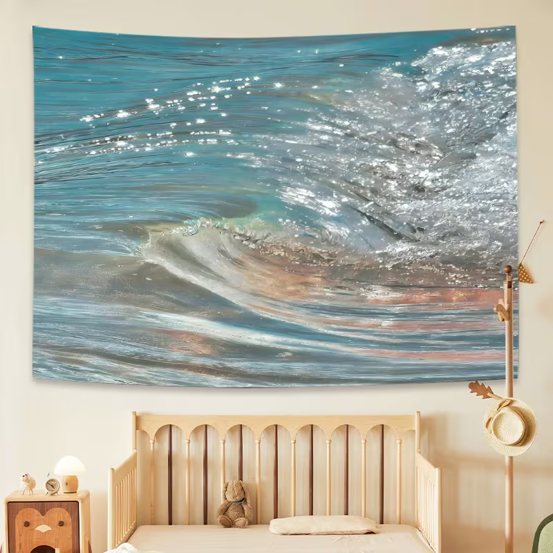 VIKAMA Oil Painting Style Wave - Lighting Home Decor Products review and price