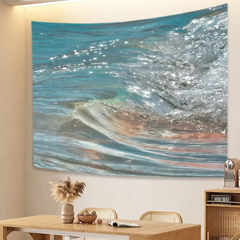 VIKAMA Oil Painting Style Wave - Lighting Home Decor Products review and price