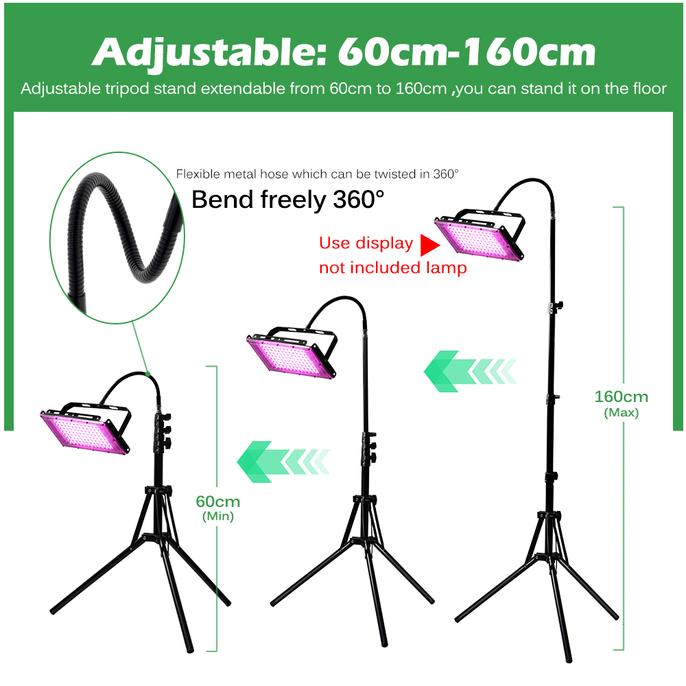 Adjustable 60-160cm Metal Floo - Floor Lamp Tripod review and price