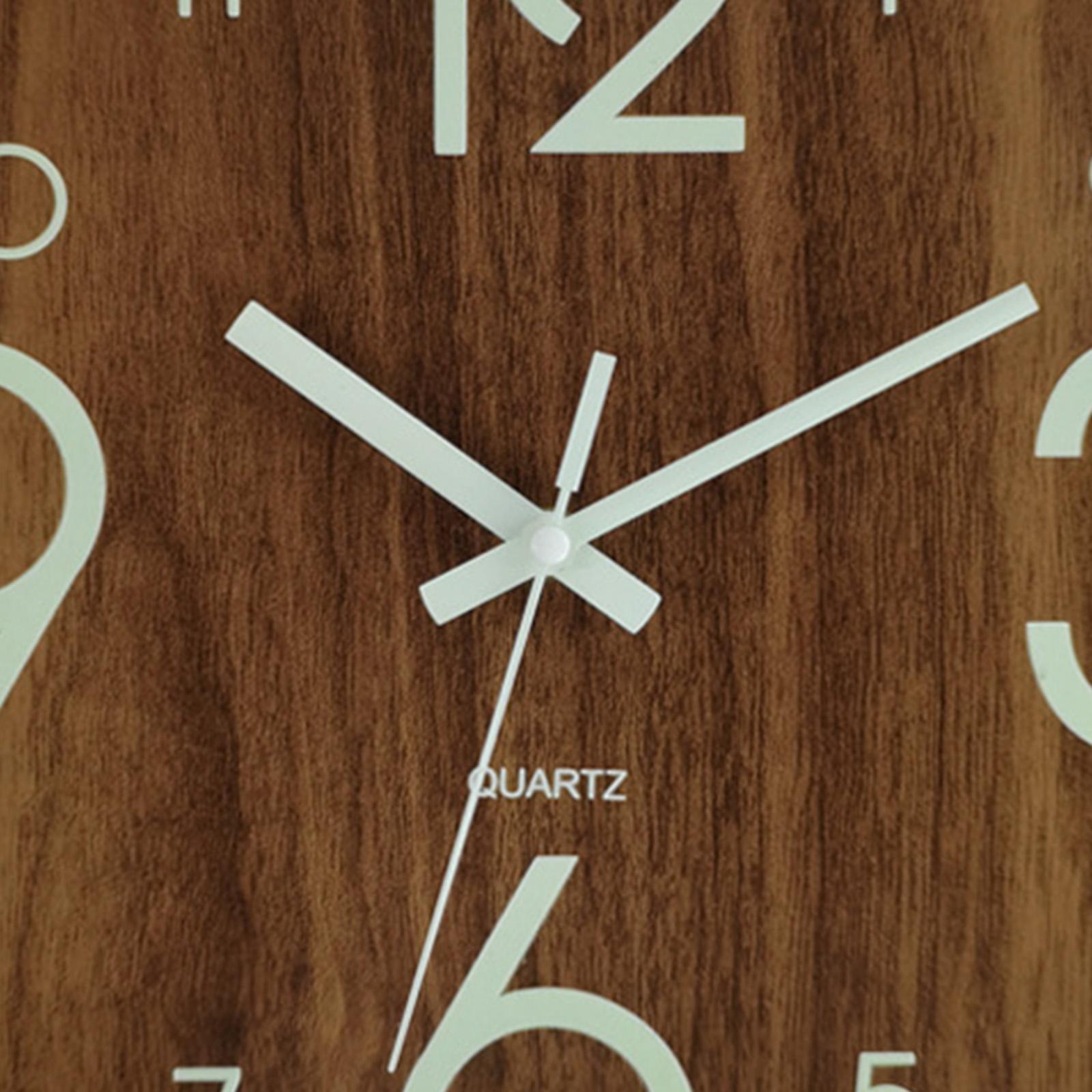 30cm Square Wall Clock ,Lumino - Lighting Home Decor Wall Clocks review and price