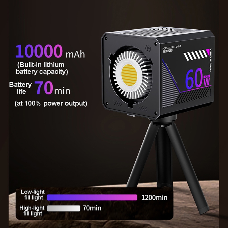 60W RGB Video Light Portable L - Lighting Gallery review and price