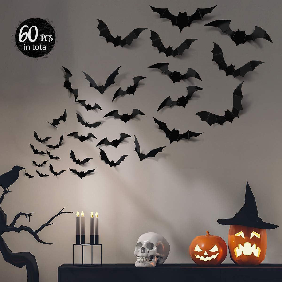 Generic 3D Bat Wall Sticker Pu - Lighting Home Decor Products review and price