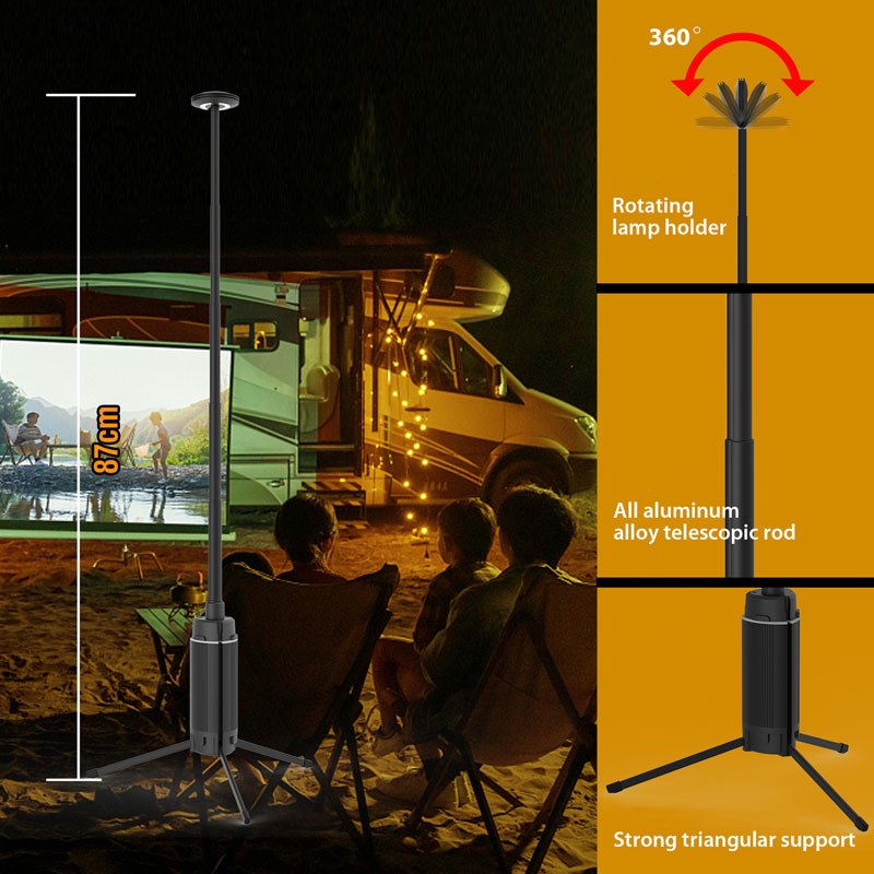 Portable Camping Lantern Teles - Floor Lamp Tripod review and price