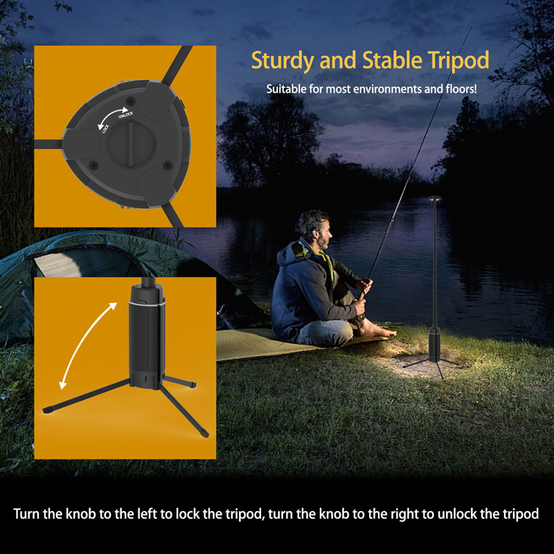 Portable Camping Lantern Teles - Floor Lamp Tripod review and price