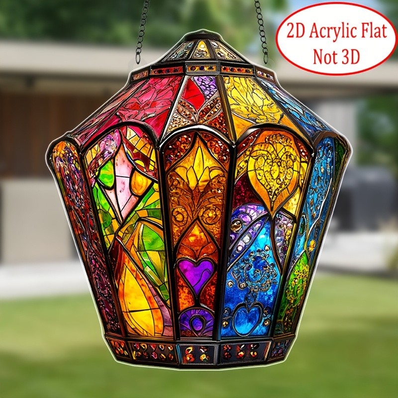 Bohemian-style Lantern 2D Acry - Unique Lighting Decor review and price