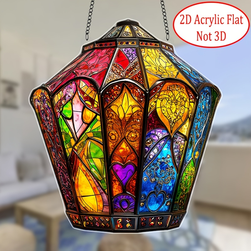 Bohemian-style Lantern 2D Acry - Unique Lighting Decor review and price